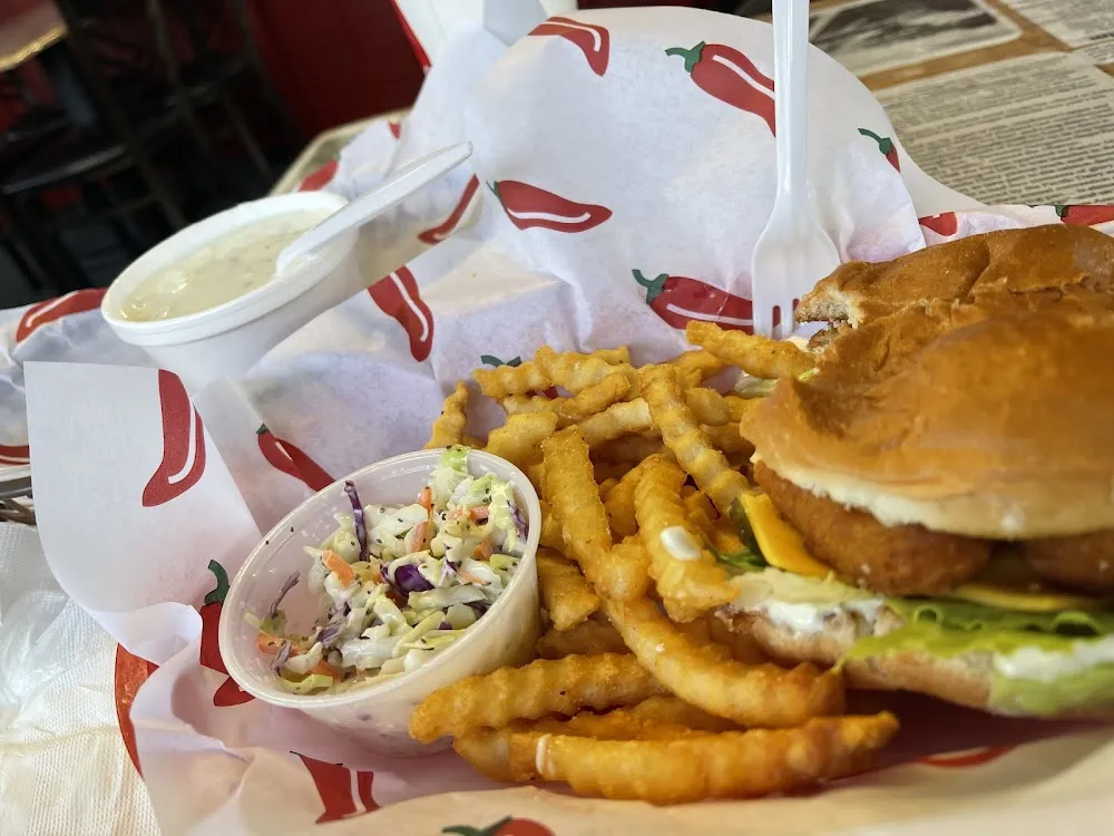 Fish Sandwich & Fries