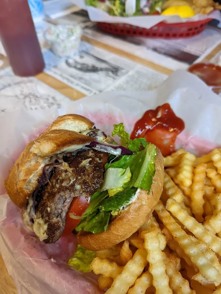 Mushroom Swiss Burger